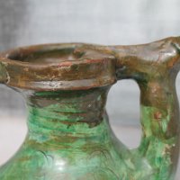 Стар керамичен съд, снимка 2 - Антикварни и старинни предмети - 38387249