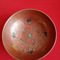 Индийска месингова купа, снимка 2 - Антикварни и старинни предмети - 35553414