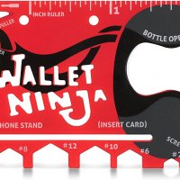 18в1 Multitool Ninja Wallet мултифункционална джобна отвертка, снимка 7 - Подаръци за мъже - 40144974