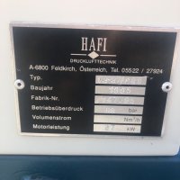 Винтов компресор Hafi 37кВ, снимка 6 - Други машини и части - 43774984