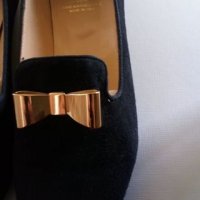 Обувки Moschino, размер 38, черни, снимка 2 - Дамски елегантни обувки - 33680106