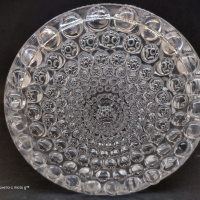 Кристална ваза с Bublé ефект„Op Art“ от 1960 г., снимка 16 - Вази - 44872757