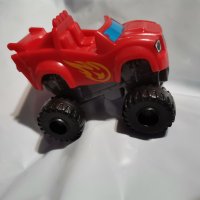  Blaze Monster Machines Машините на Пламъчко колички пластмасова фигурка играчка игра и украса торта, снимка 6 - Фигурки - 25153556
