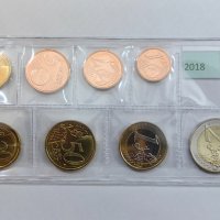 Пълен сет евромонети Финландия 2018 год. от 1 цент до 2 евро, снимка 2 - Нумизматика и бонистика - 43728635