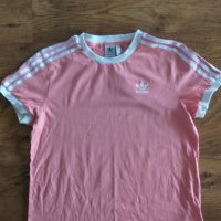  Adidas 3 Stripes Tee - страхотна дамска тениска, снимка 6 - Тениски - 36543726