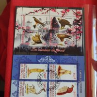 Пощенски марки  чиста комплектна серия ЖИВОТНИ поща Чад,Джирути за колекция 29529, снимка 1 - Филателия - 37723072