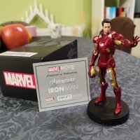 MARVEL MOVIE COLLECTION Iron Man Железния Човек списание + фигура статуетка брой 1 първи, снимка 4 - Статуетки - 44112946