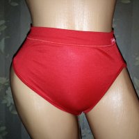 Mey- M,L-Луксозни комфортни червени високи бикини , снимка 5 - Бельо - 43472119