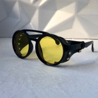 Carrera Мъжки слънчеви очила с кожа кръгли, снимка 7 - Слънчеви и диоптрични очила - 40539667