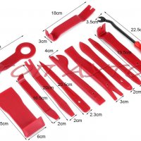Инструменти 14 Части Комплект Разглобяване Интериор Сваляне Тапицерия Кола, снимка 5 - Аксесоари и консумативи - 36776342