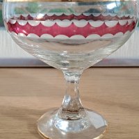 Винтидж чаши от калиево стъкло , снимка 5 - Антикварни и старинни предмети - 43241099