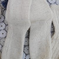 Ръчно изработени чорапи и терлици от вълна и памук, снимка 10 - Други - 27062742