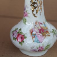 Френска порцеланова ваза ''Limoges'', снимка 8 - Антикварни и старинни предмети - 43479222
