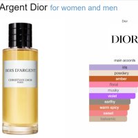 Dior Bois D'Argent EDP 125ml, снимка 10 - Дамски парфюми - 40415655