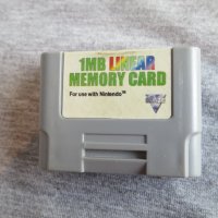 nintendo ultra 64 1 mb linear memory card, снимка 2 - Игри за Nintendo - 36913382