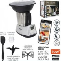 Smart 12в1 Кухненски робот,150 рецепти TUYA приложение COOK CONCEPT Cuisy Chef, снимка 3 - Кухненски роботи - 43938621