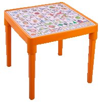 Детска маса с БЪЛГАРСКА АЗБУКА , снимка 5 - Мебели за детската стая - 26000187
