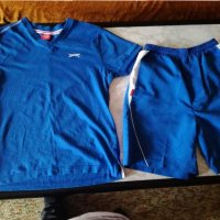 Продавам детски комплект(синьо-бял) -Slazenger original, снимка 2 - Детски комплекти - 28833552