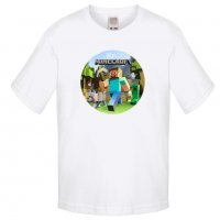 Детска тениска майнкрафт Minecraft 4, снимка 3 - Детски тениски и потници - 32938635