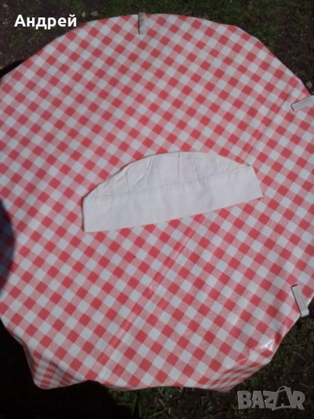 Стара Бяла работна шапка, снимка 1