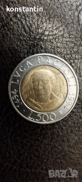 ЮБИЛЕЙНА МОНЕТА ИТАЛИЯ, снимка 1