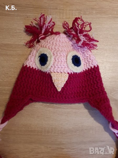 Ръчно плетена шапка за 1/2 г. Нова!, снимка 1