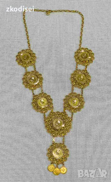 Златно колие 19,79гр. 60см. 14кр. проба:585 модел:16102-3, снимка 1