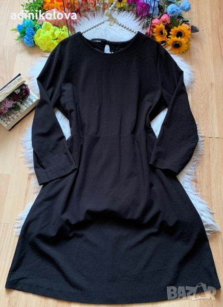 Елегантна черна рокля Онли, снимка 1