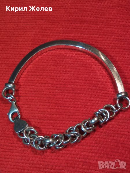 ВЕРСАЧЕ ШАРМАНТНА СРЕБЪРНА ДИЗАЙНЕРСКИ АРТ МОДЕЛ ГРИВНА СРЕБРО 925 МАЙСТОРСКО БУТИКОВО БИЖУ 40568, снимка 1