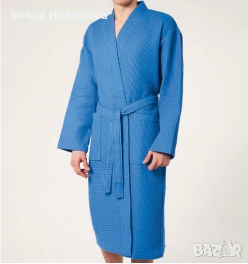 Мъжки памучен халат Пелман - Германия - НОВ, снимка 1