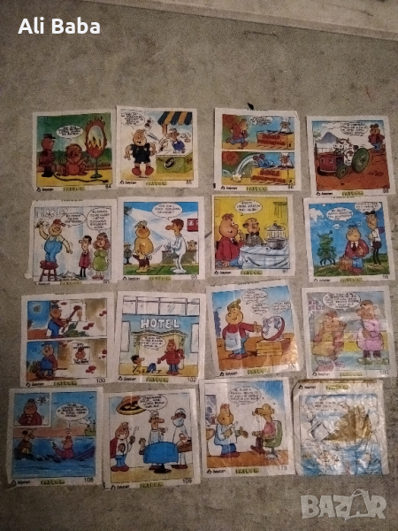 Лот картинки от дъвки PatBom 81-160, снимка 1