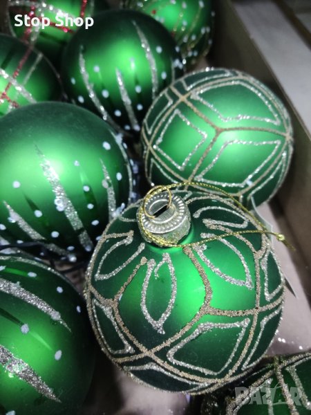 Стъклени коледни топки , снимка 1