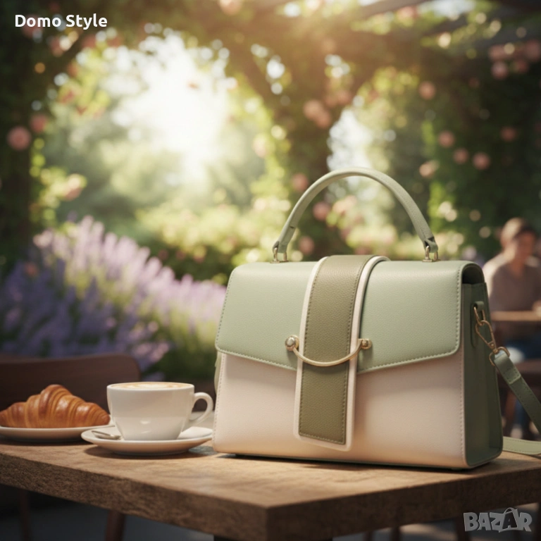 Елегантна дамска чанта в 7 цвята - компактна и стилна за всеки повод, снимка 1