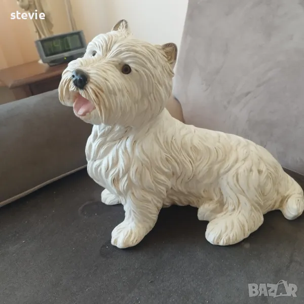 Градинска фигура на териер, снимка 1