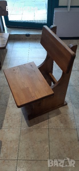 Масивни дървени столове., снимка 1