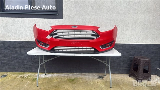 Предна броня Ford Focus 3 Фейслифт година 2014 2015 2016 2017 код F1EB17757AJ F1EB-17757-AJ , снимка 1