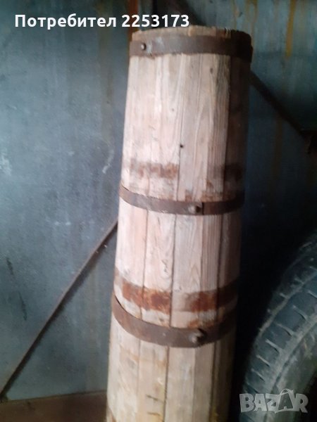 Дървена биялка за масло 1метър, снимка 1