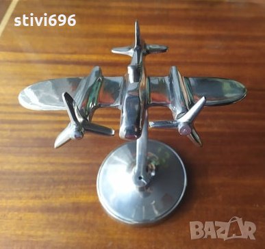 Уникален самолет,ръчно направен.Старинно, снимка 1