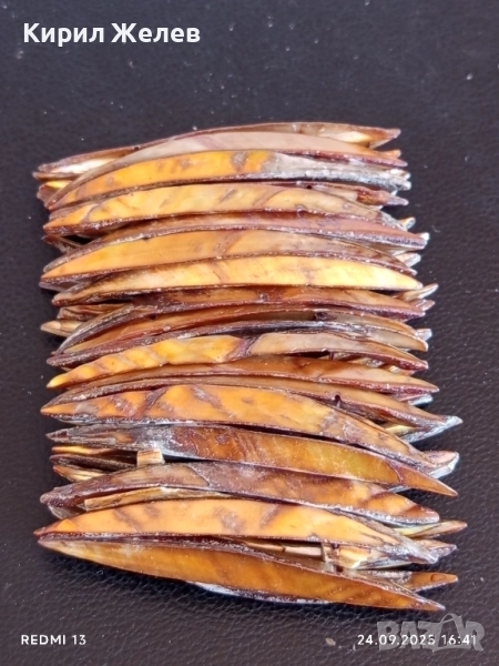 Дамска гривна Кралски седеф разтеглива ХЕНД МЕЙД прекрасна 51384, снимка 1