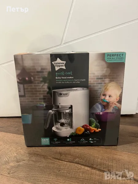 TOMMEE TIPPEE Уред за готвене на пара и блендер QUICK-COOK, снимка 1