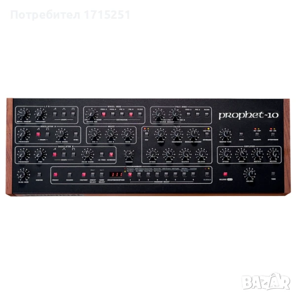 Синтезатор Sequential Prophet 10 rev 4 модул, снимка 1