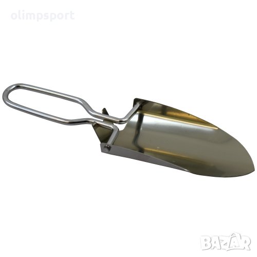Сгъваема мини лопатка с калъф. Необходим и полезен инструмент по време на къмпинг, туристически прех, снимка 1