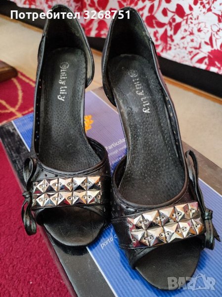 Сандали на ток, снимка 1