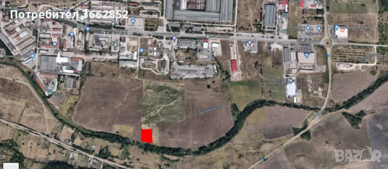 ПРОДАВА 4 дка парцел в гр. Хасково до ”Дерони”, зад КАТ., снимка 1
