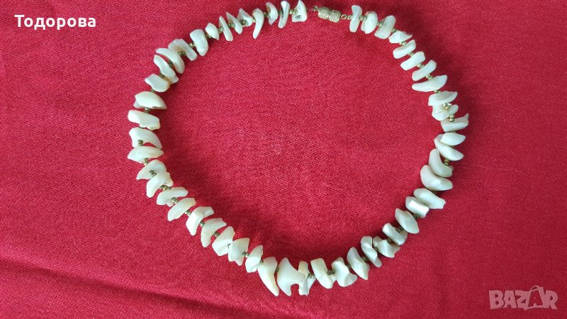 Старинна седефена огърлица, снимка 1