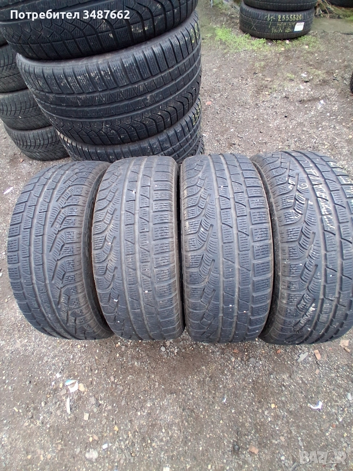 215 45 18 Pirelli 4броя зимни дот 2021г , снимка 1