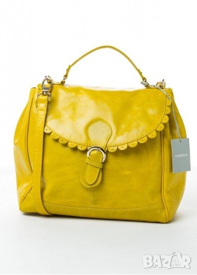 ЕСТЕСТВЕНА кожа чанта 39 / 27 см, снимка 1