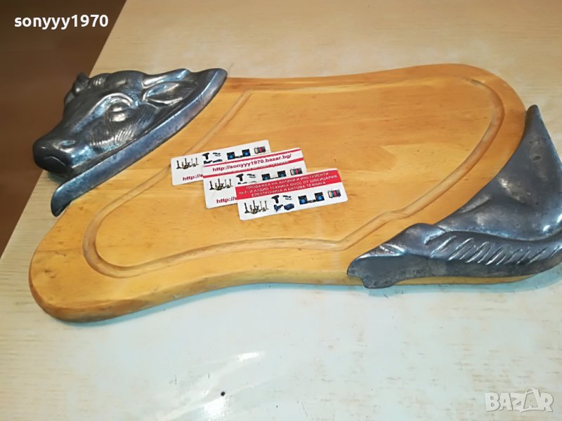 крава-немска масивна дъска с обков 2101231632, снимка 1