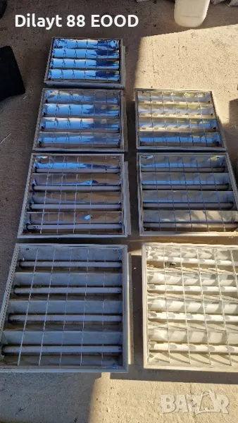 осветителни тела 7бр.+1 за части, снимка 1