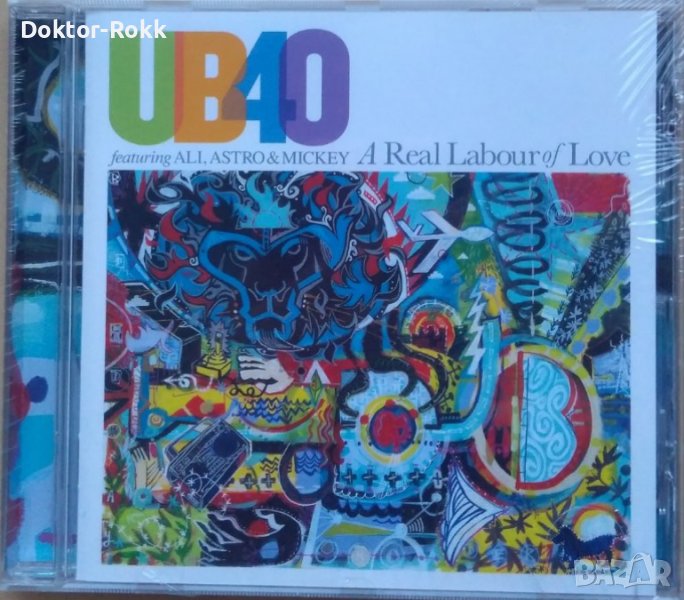 UB40 ft Ali, Astro & Mickey- A Real Labour Of Love (2018, CD), снимка 1